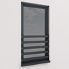 Francúzske zábradlie AluSlim RAL 7016 MAT - expresná doprava